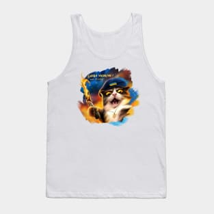 Angry ukrainian cat Tank Top